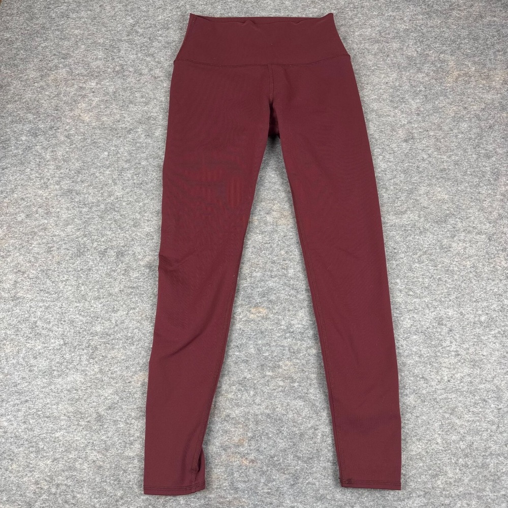 ALO Yoga High Rise Dash Leggings 28" Red Womens Small S